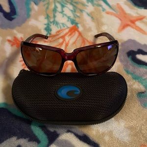 Costa Del Mar Isabela Tortoise Shell Sunglasses.